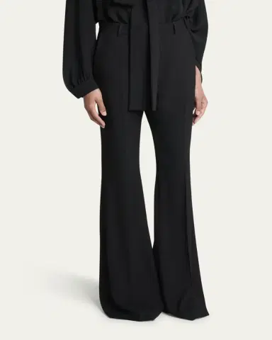 Balenciaga High-Rise Flare Pants | Thumbnail 4 Balenciaga High-Rise Flare Pants | Thumbnail 4