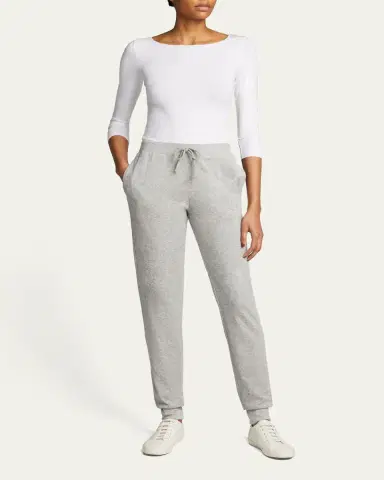 Majestic Filatures Soft-Touch Marrow-Edge Boat-Neck Top | Thumbnail 2