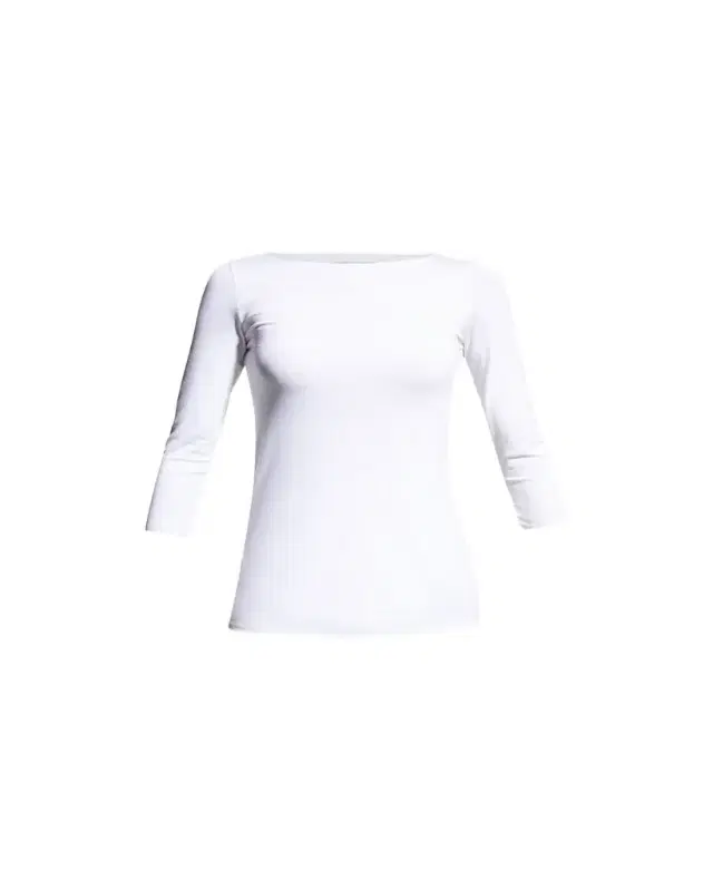 Majestic Filatures Soft-Touch Marrow-Edge Boat-Neck Top