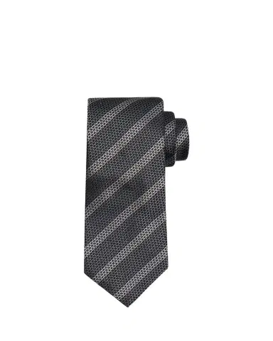 Brunello Cucinelli Men's Cross Stitch Stripe Tie | Thumbnail 1