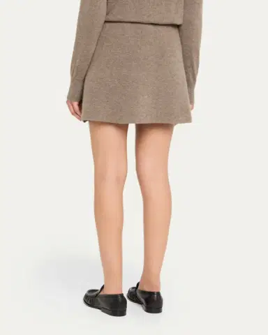 Lisa Yang Clare Cashmere Mini Skirt | Thumbnail 3