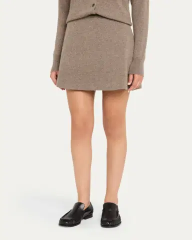 Lisa Yang Clare Cashmere Mini Skirt | Thumbnail 4