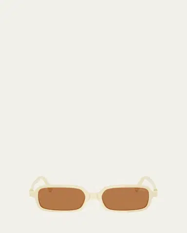 Miu Miu MU 11ZSF Acetate Rectangular Sunglasses | Thumbnail 4 Miu Miu MU 11ZSF Acetate Rectangular Sunglasses | Thumbnail 4
