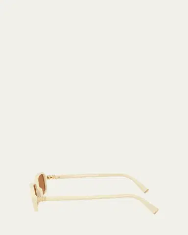 Miu Miu MU 11ZSF Acetate Rectangular Sunglasses | Thumbnail 5 Miu Miu MU 11ZSF Acetate Rectangular Sunglasses | Thumbnail 5