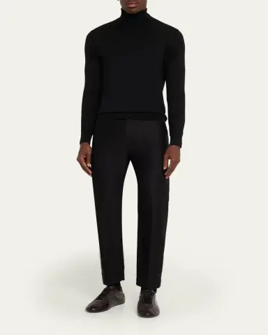 Prada Men's Collapse Leather Sneakers | Thumbnail 3 Prada Men's Collapse Leather Sneakers | Thumbnail 3