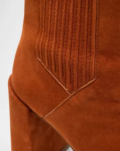 Gabriela Hearst Luke Suede Booties | Thumbnail 5