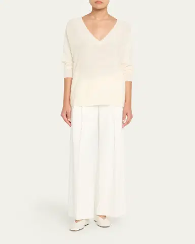 Lisa Yang Kenny Cashmere V-Neck Sweater | Thumbnail 2