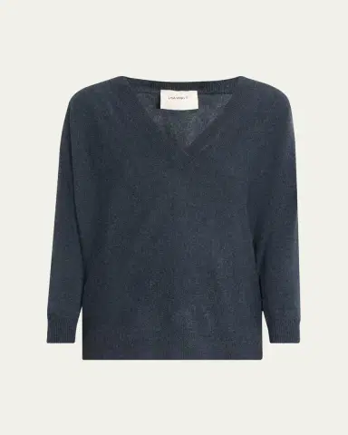 Lisa Yang Kenny Cashmere V-Neck Sweater | Thumbnail 11