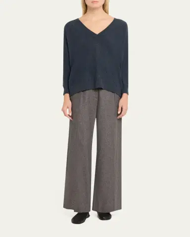 Lisa Yang Kenny Cashmere V-Neck Sweater | Thumbnail 12