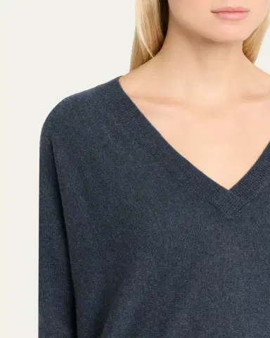 Lisa Yang Kenny Cashmere V-Neck Sweater | Thumbnail 15