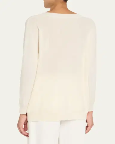 Lisa Yang Kenny Cashmere V-Neck Sweater | Thumbnail 3