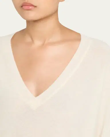 Lisa Yang Kenny Cashmere V-Neck Sweater | Thumbnail 5