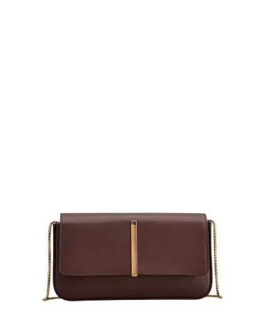 Tod's Mini Metal Bar Leather Shoulder Bag | Thumbnail 1 Tod's Mini Metal Bar Leather Shoulder Bag | Thumbnail 1