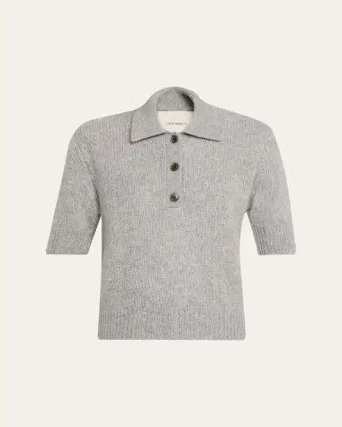 Lisa Yang Masy Cashmere Polo Sweater | Thumbnail 12