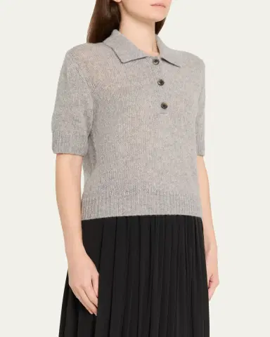 Lisa Yang Masy Cashmere Polo Sweater | Thumbnail 15