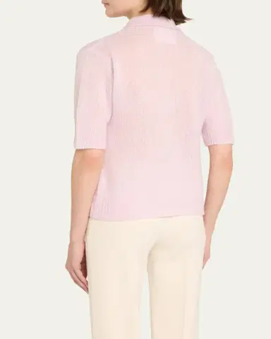 Lisa Yang Masy Cashmere Polo Sweater | Thumbnail 7