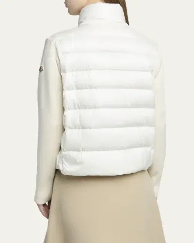 Moncler Padded Wool Cardigan | Thumbnail 3
