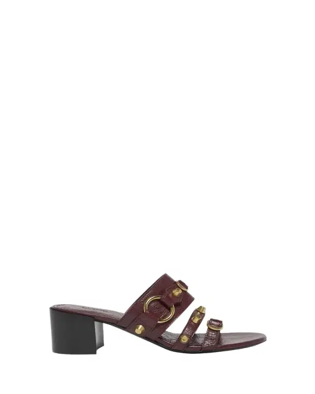 City Leather Block-Heel Sandals City Leather Block-Heel Sandals