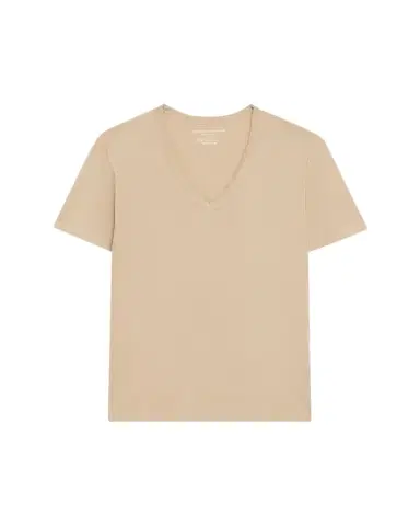 MAJESTIC FILATURES Relaxed Cotton V-Neck Tee | Thumbnail 1
