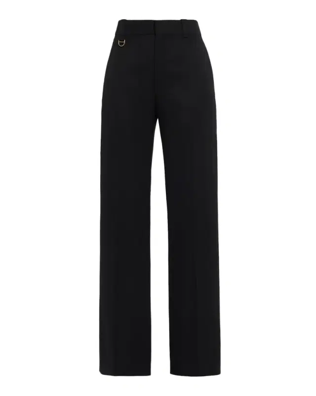 Tailored Stretch Wool Trousers