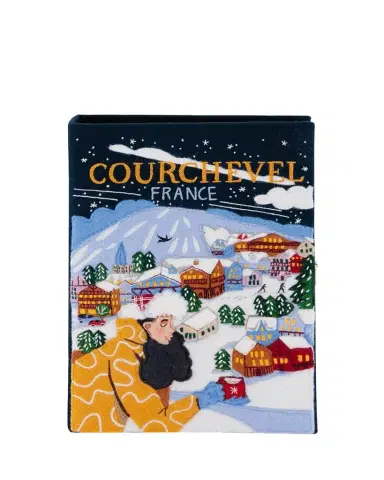 Olympia Le-Tan Courchevel Book Clutch Bag | Thumbnail 1
