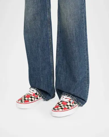 Valentino Garavani x Vans Authentic Checkered VLogo Sneakers | Thumbnail 11