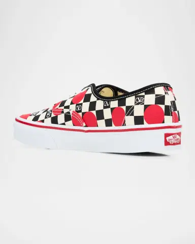 Valentino Garavani x Vans Authentic Checkered VLogo Sneakers | Thumbnail 13
