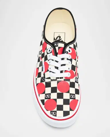 Valentino Garavani x Vans Authentic Checkered VLogo Sneakers | Thumbnail 15