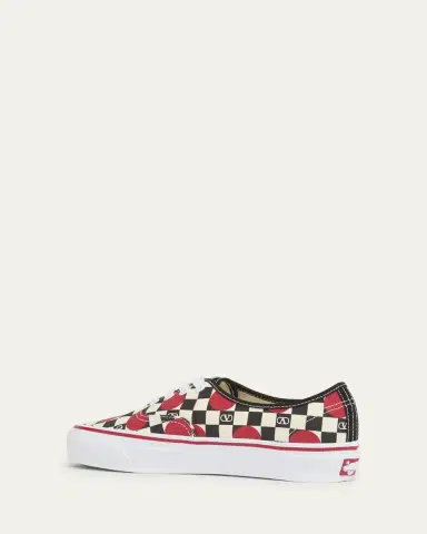 Valentino Garavani x Vans Authentic Checkered VLogo Sneakers | Thumbnail 5