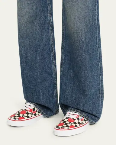 Valentino Garavani x Vans Authentic Checkered VLogo Sneakers | Thumbnail 7