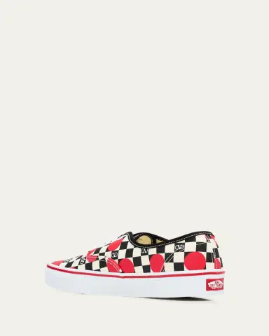 Valentino Garavani x Vans Authentic Checkered VLogo Sneakers | Thumbnail 9