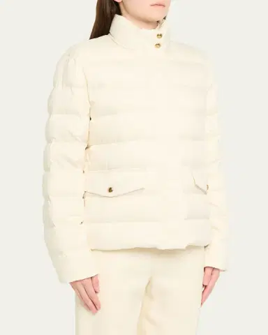 Moncler Bessettes Short Down Puffer Jacket | Thumbnail 4 Moncler Bessettes Short Down Puffer Jacket | Thumbnail 4