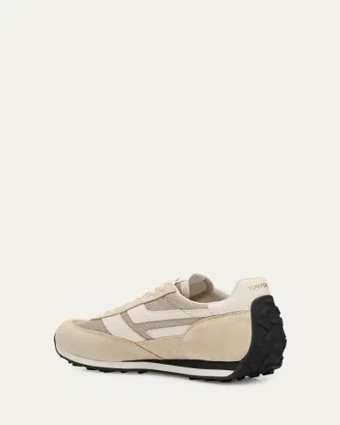TOM FORD Men's Mick Tech Fabric and Suede Sneakers | Thumbnail 8 TOM FORD Men's Mick Tech Fabric and Suede Sneakers | Thumbnail 8