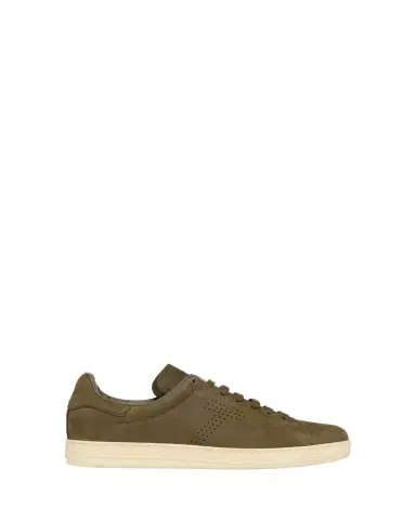 TOM FORD Men's Warwick Nubuck Leather Sneakers | Thumbnail 1