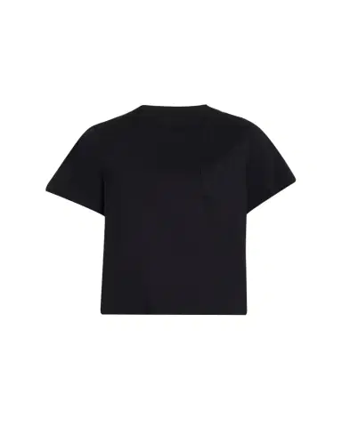 Sacai Short-Sleeve Nylon Cotton T-Shirt | Thumbnail 1 Sacai Short-Sleeve Nylon Cotton T-Shirt | Thumbnail 1