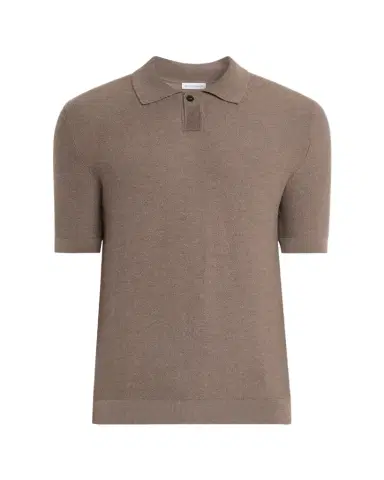 Iris Von Arnim Men's Prinston Short-Sleeve Cashmere Polo | Thumbnail 1