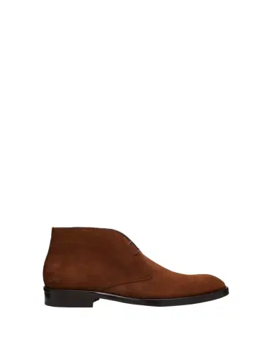 Brioni Men's Milano Suede Rubber-Sole Chukka Boots | Thumbnail 1