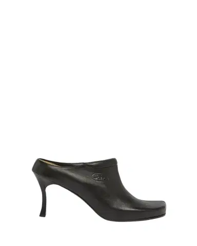 Balenciaga x Scholl Leather Mules | Thumbnail 1 Balenciaga x Scholl Leather Mules | Thumbnail 1