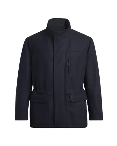 Brioni Men's Cashmere Water-Repellent Field Jacket | Thumbnail 1