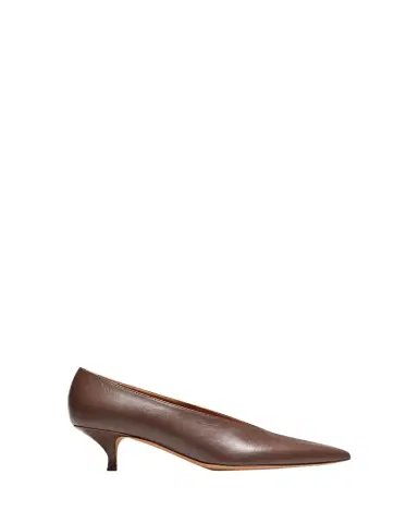 Emme Parsons Veneto Leather Kitten-Heel Pumps | Thumbnail 1