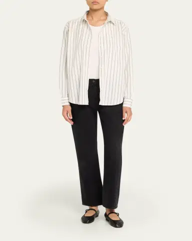 Kule The Cordel Striped Button-Front Shirt | Thumbnail 2