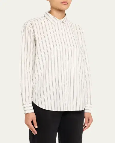 Kule The Cordel Striped Button-Front Shirt | Thumbnail 4