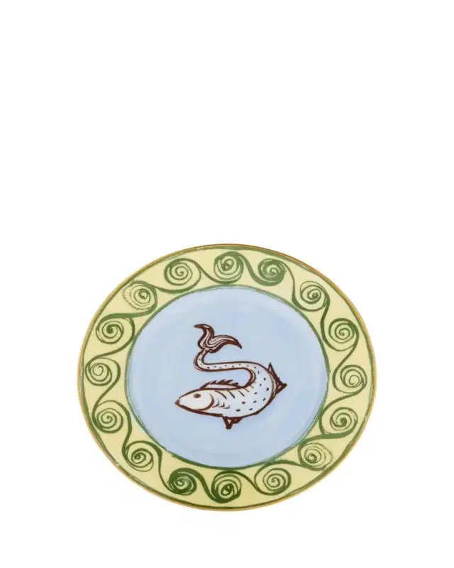 GINORI 1735 Il Viaggio di Nettuno Flat Bread Plate