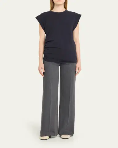 OFFICINE GÉNÉRALE Romy Wide-Leg Jeans | Thumbnail 2