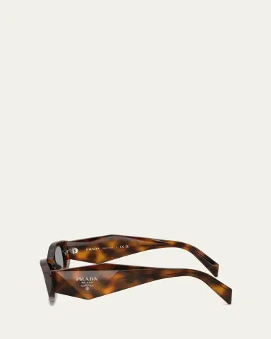Prada PR B16SF Acetate Oval Sunglasses | Thumbnail 3 Prada PR B16SF Acetate Oval Sunglasses | Thumbnail 3