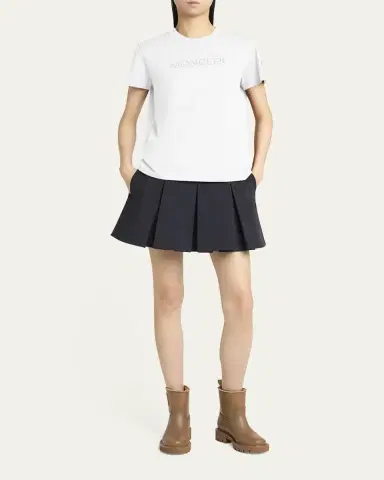 Moncler Short-Sleeve Logo Tee | Thumbnail 2