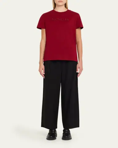 Moncler Short-Sleeve Logo Tee | Thumbnail 6