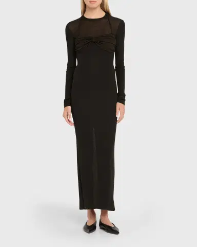 Nanushka Artemiz Long-Sleeve Maxi Dress | Thumbnail 8 Nanushka Artemiz Long-Sleeve Maxi Dress | Thumbnail 8