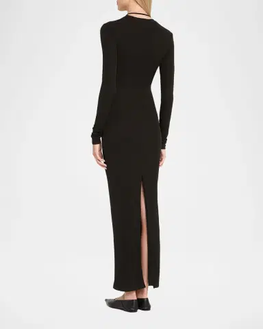 Nanushka Artemiz Long-Sleeve Maxi Dress | Thumbnail 9 Nanushka Artemiz Long-Sleeve Maxi Dress | Thumbnail 9