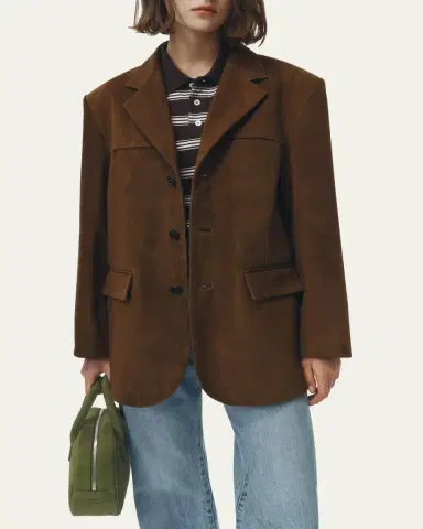 Dunst Unisex Tailored Suede Jacket | Thumbnail 5